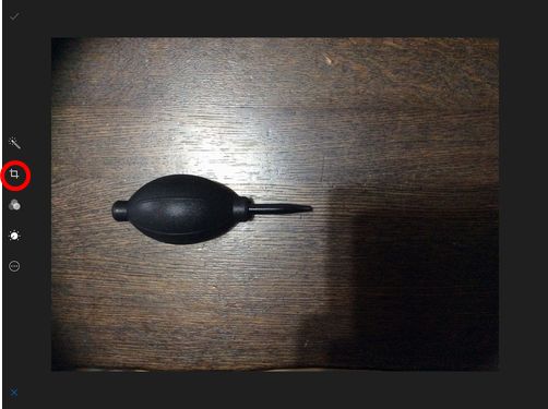 iOS8 写真 トリミング　02